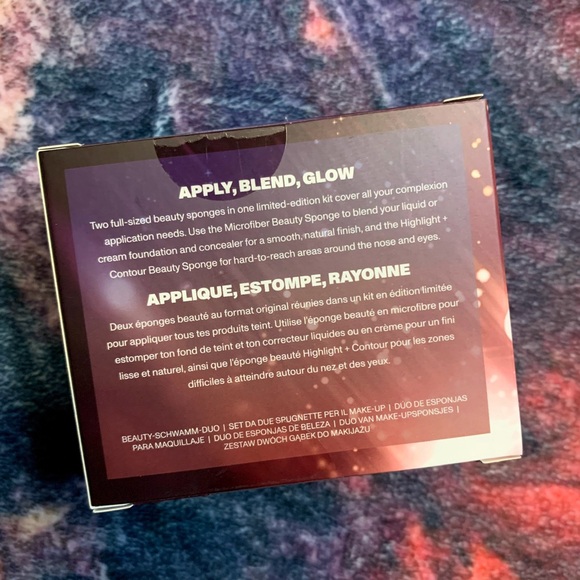 💜 Morphe Festive & Flawless Beauty Sponge Duo - NWT - Picture 8 of 8